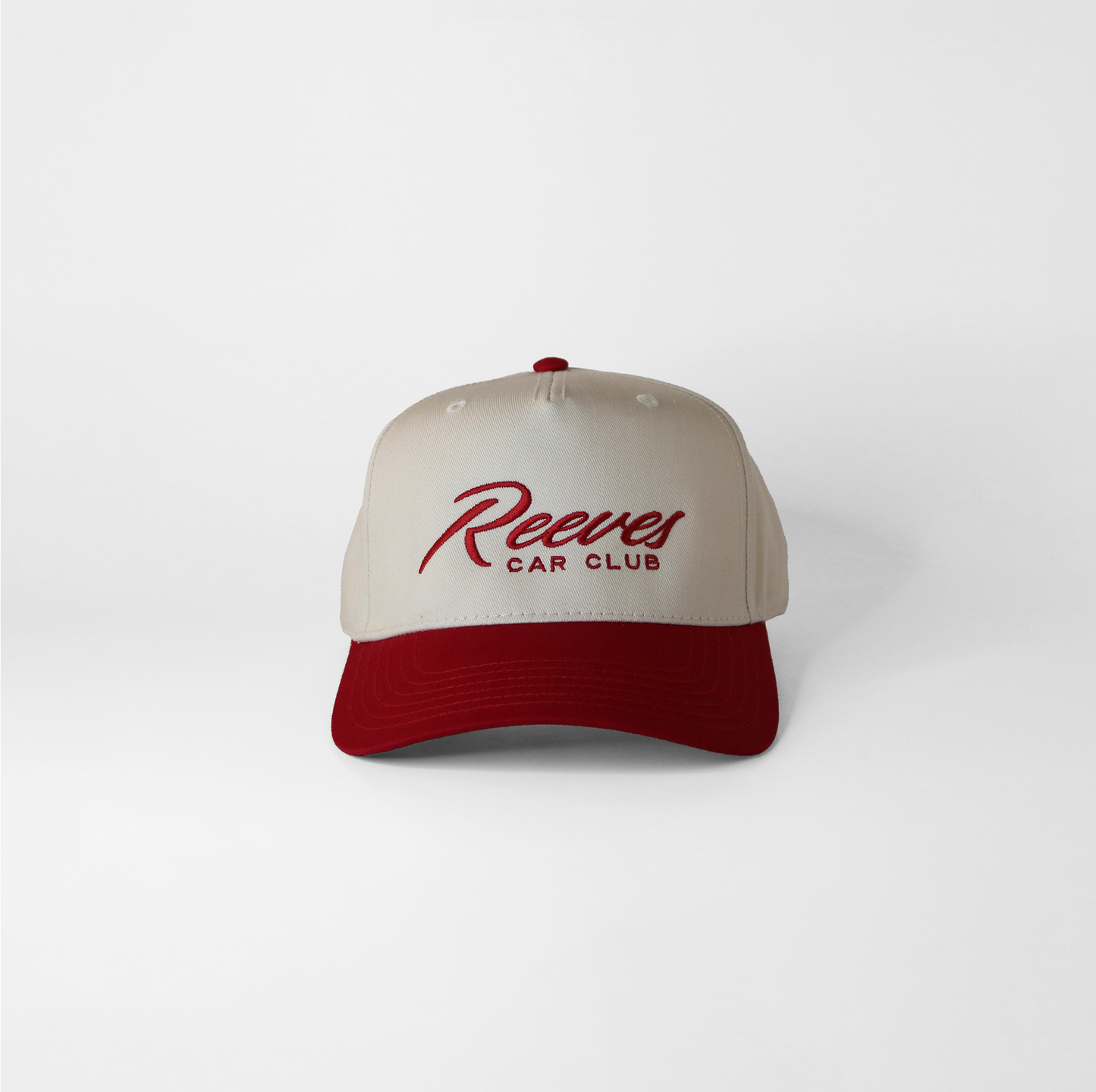 REEVES SCRIPT TRUCKER HAT