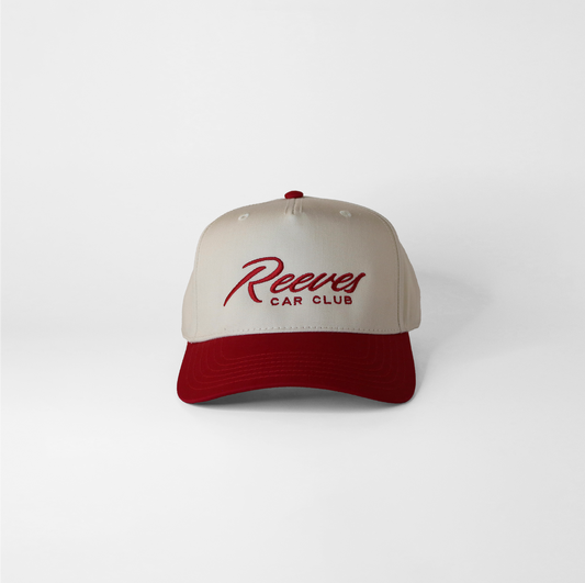 REEVES SCRIPT TRUCKER HAT